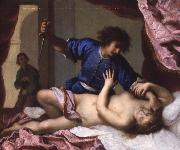Felice Ficherelli The Rape of Lucretia USA oil painting artist